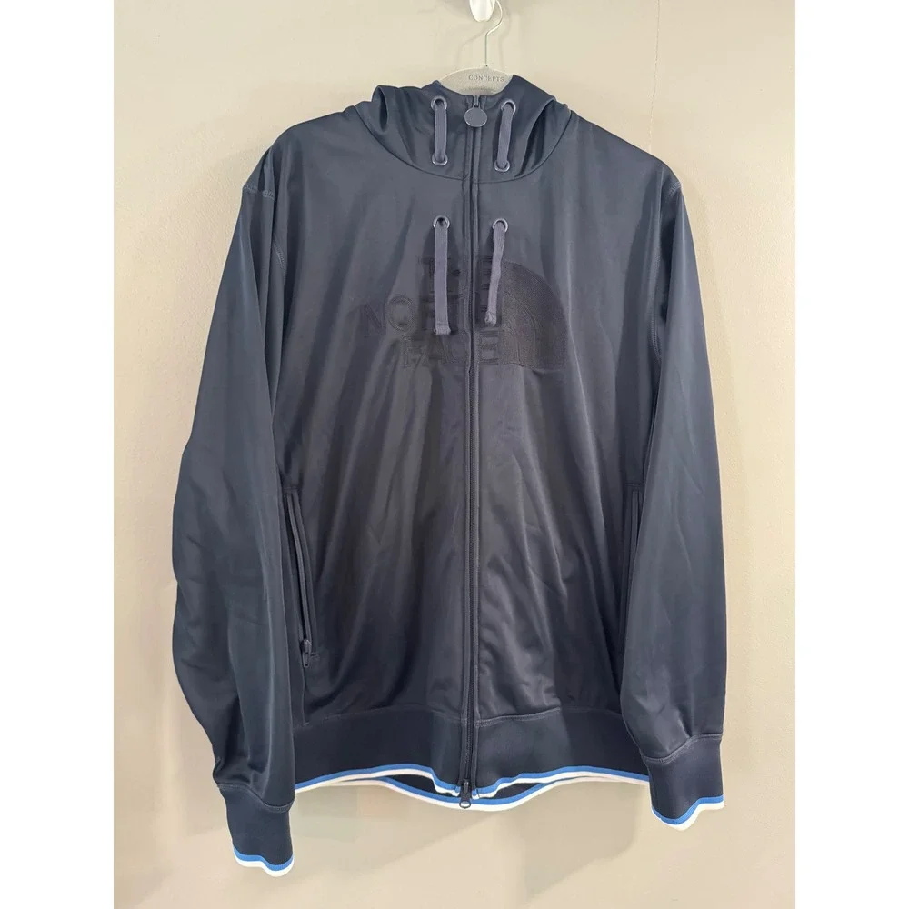 The North Face Men's Navy Blue Performance Full-Zip Hoodie Jacket